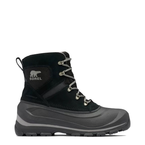 Sorel Men's Buxton Waterproof Lace Boot in Black