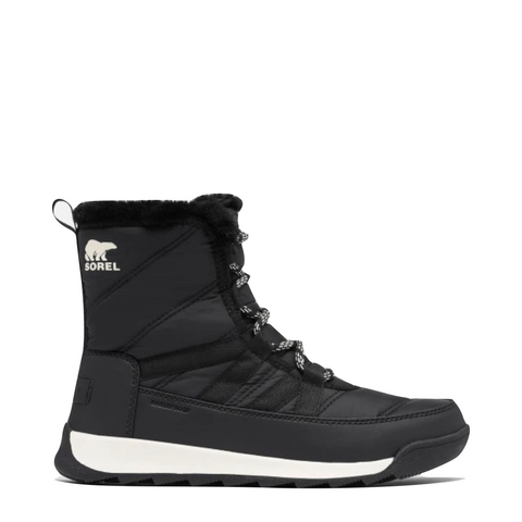 Sorel Women's Whitney II Short Waterproof Lace Boot in Black
