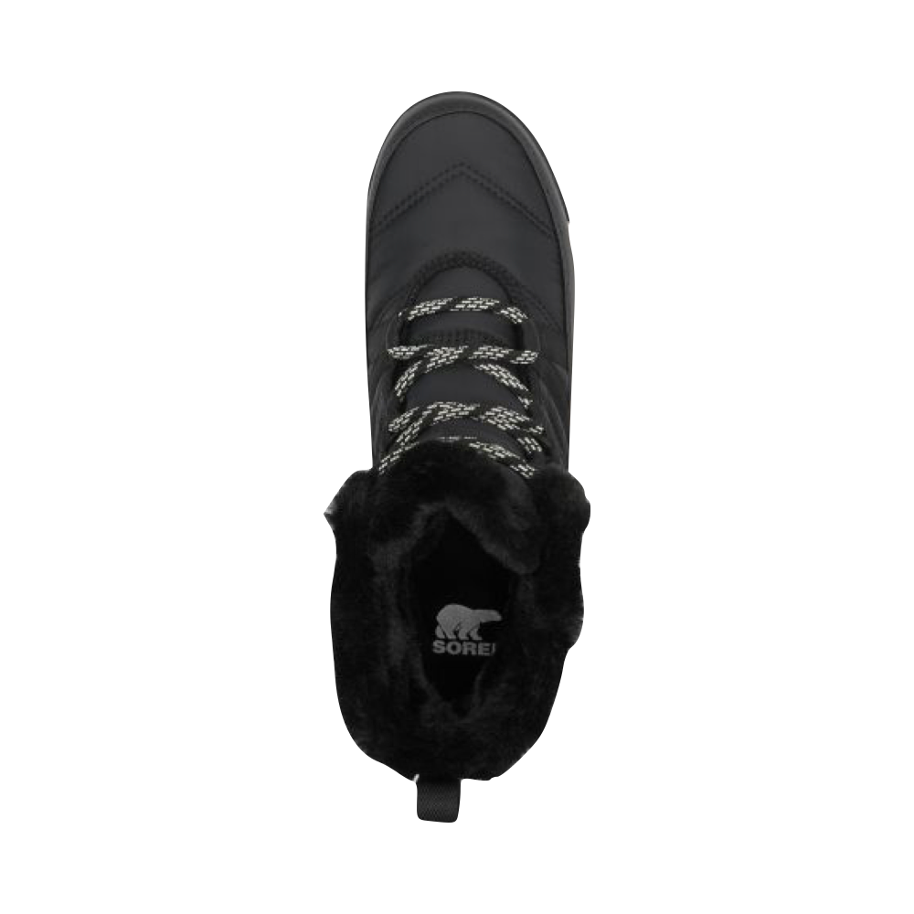 Sorel Women's Whitney II Short Waterproof Lace Boot (Black)