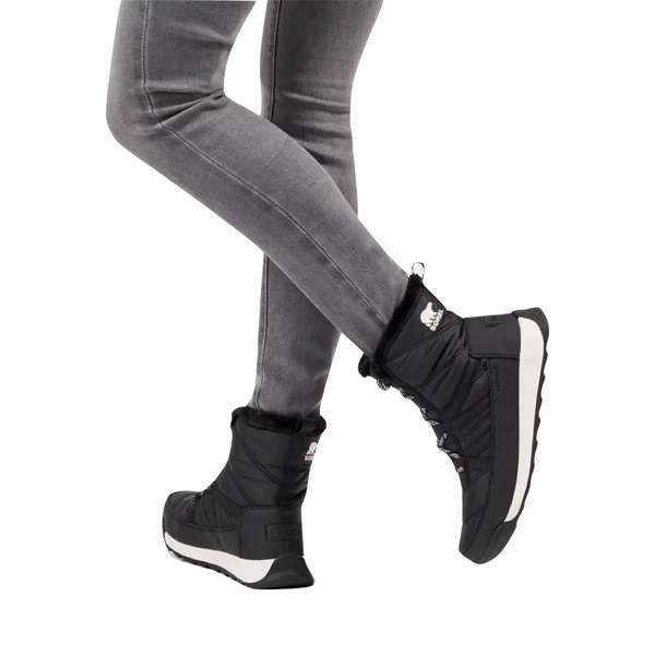 Sorel Women's Whitney II Short Waterproof Lace Boot in Black