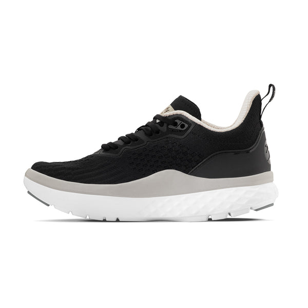 Gravity Defyer Women's XLR8 Running Sneakers (Black/Silver)