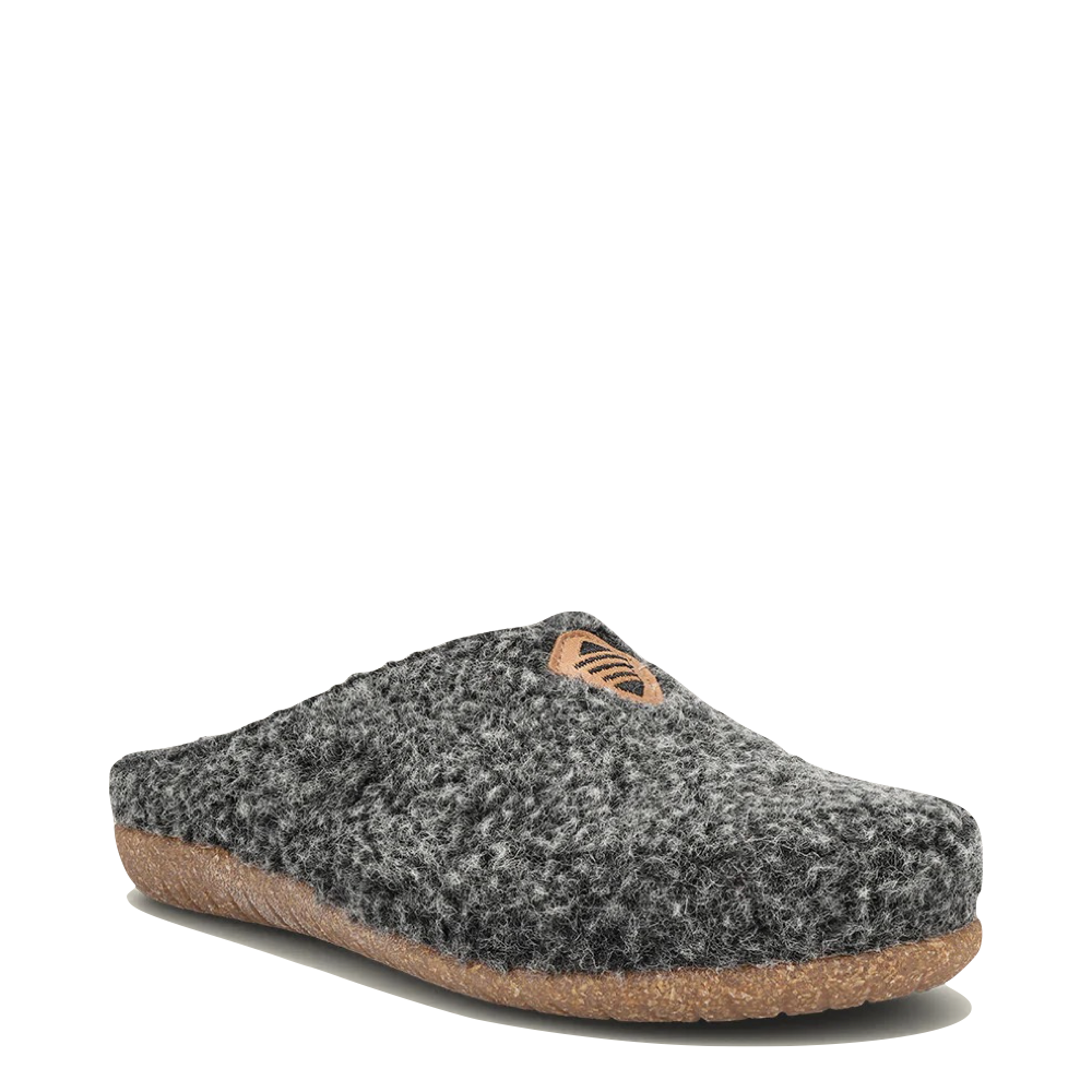 Taos Women's My Sweet Wool Clog in Charcoal Plush