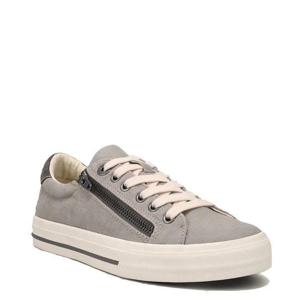 Taos Women's Z Soul Side Zip Canvas Lace Sneaker