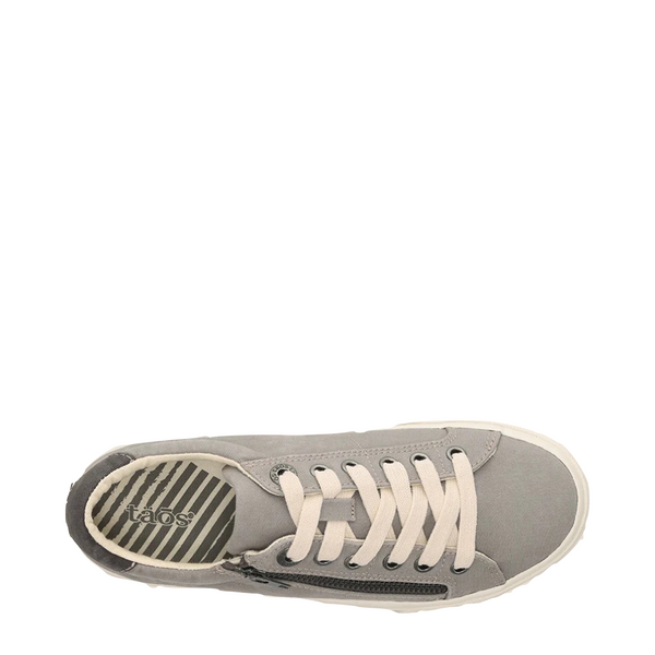 Taos Women's Z Soul Side Zip Canvas Lace Sneaker