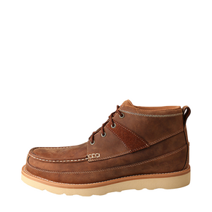 Twisted X Men's 4" Wedge Sole Boot (Saddle Brown)