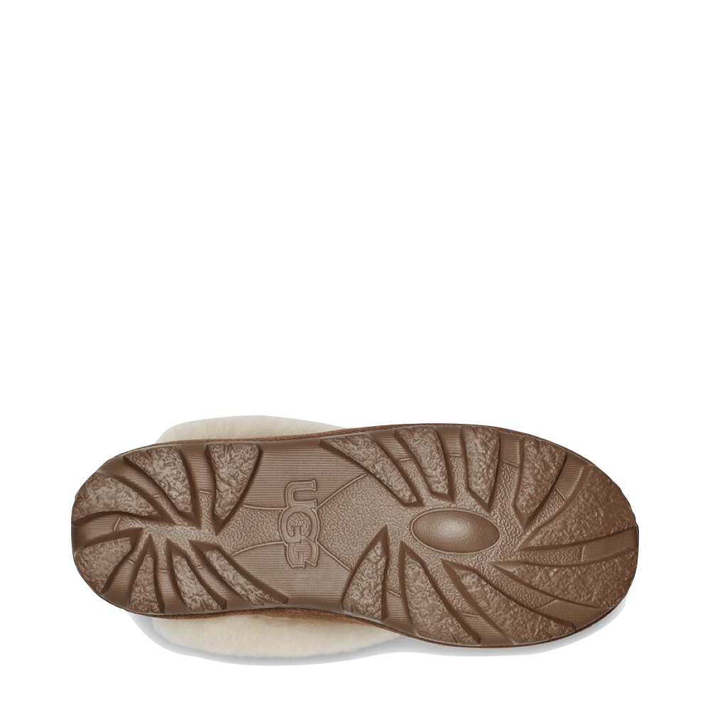 Bottom view of Ugg Coquette Sheepskin Slide Slipper for women.