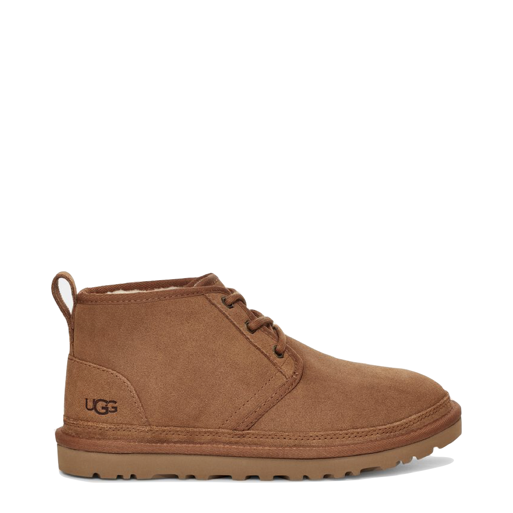 UGG Women's Neumel Chukka Sheepskin Lace Boot in Chestnut