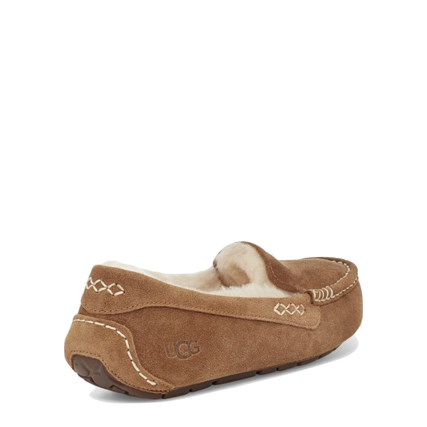 UGG Women's Ansley Sheepskin Slipper in Chestnut