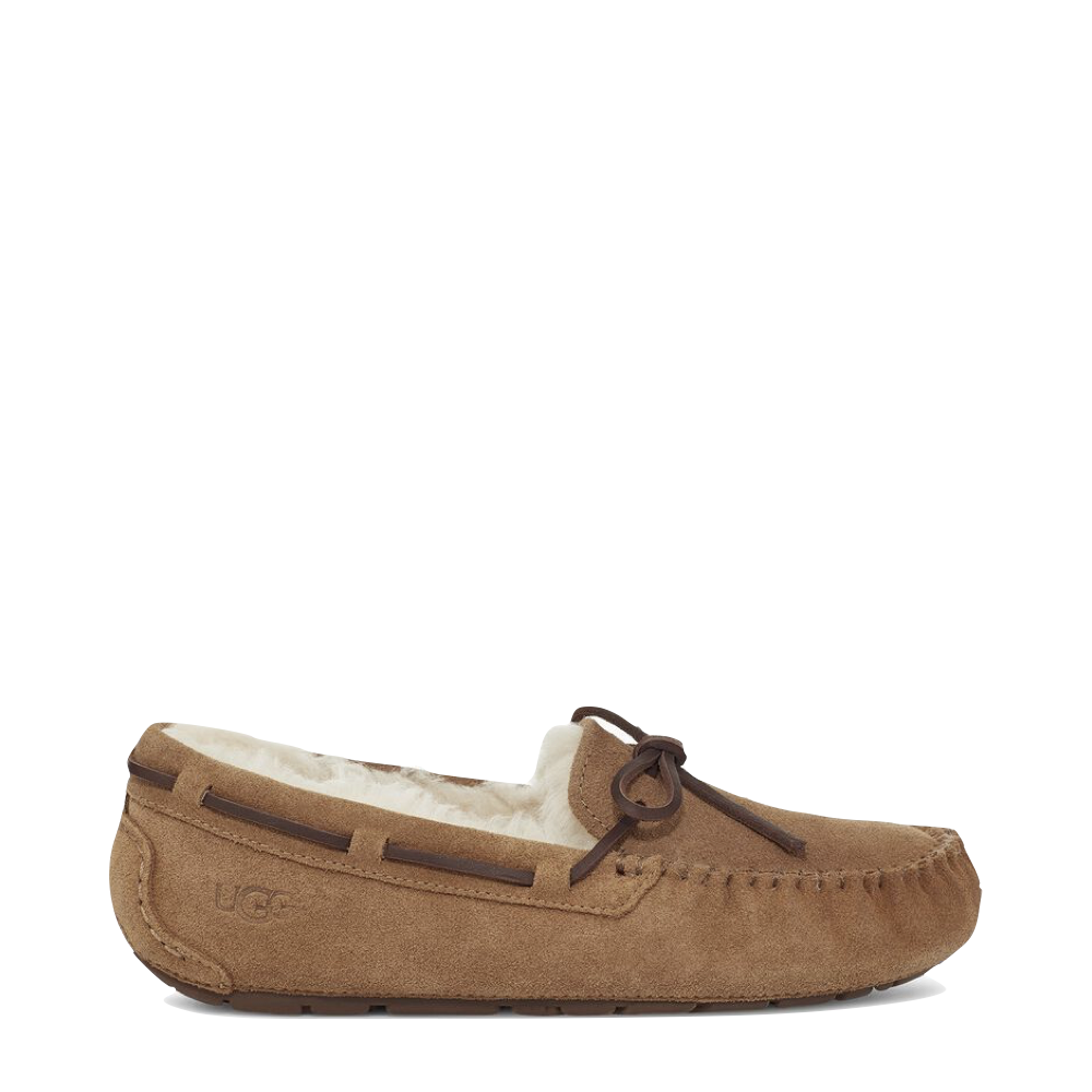 UGG Women s Dakota Moc Sheepskin Slipper in Chestnut V A Bootery INC