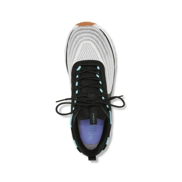 Vionic Women's Fortune Training Sneaker in White/Black