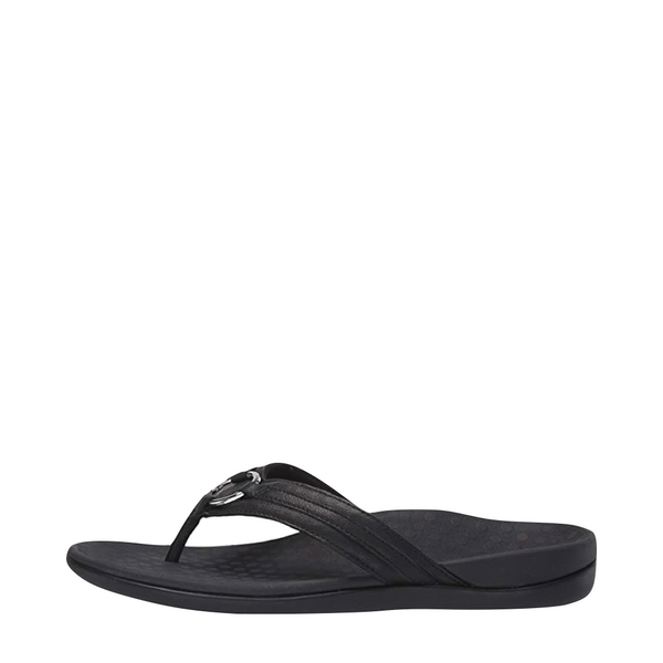 Vionic Women's Tide Aloe Toe Post Sandal (Black or White)